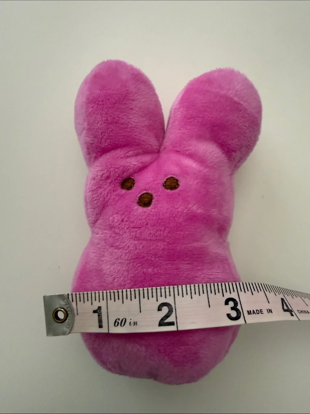 Peeps Mini Pink Bunny Plushie
